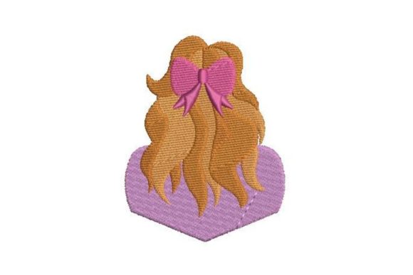 Back of Girl's Head Wearing a Hair Bow Review