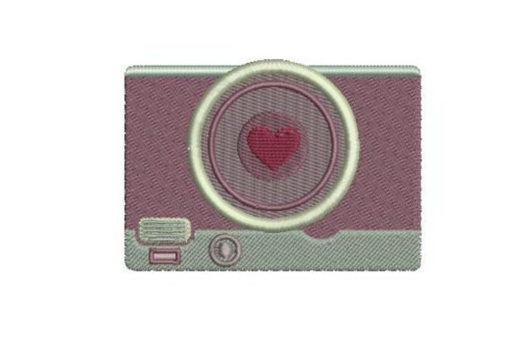Camera with Heart Embroidery Design Review