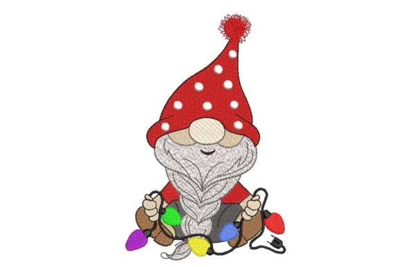 Christmas Gmome: A Cute Embroidery Design Review for Sellers