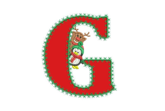 Christmas Letter G: Festive Embroidery Review for Seasonal Sellers