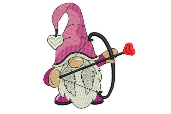 Cupid Valentine’s Day Gnome: Real-World Embroidery Review