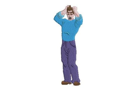 Frustrated Man: A Designer’s Honest Embroidery Review