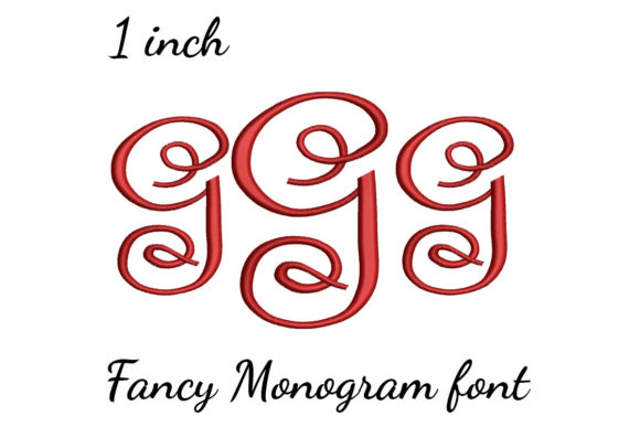G Monogram Font Fancy Reviewed for Boutique Sweatshirts