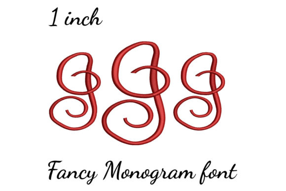 I Monogram Font Fancy Review for Boutique Apparel