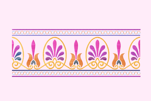Magenta Arabesque Chain Border: A Designer’s Honest Review