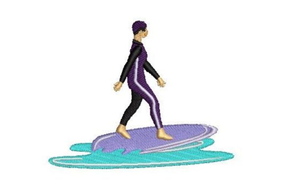 Olympic Surfer: A Stitch Test for Custom Gifts