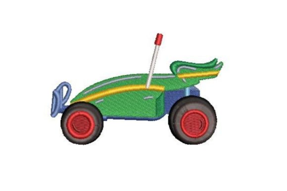 RC Car Side View Embroidery Design Review