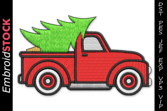 Red Christmas Truck Embroidery: A Designer’s Real-Use Review
